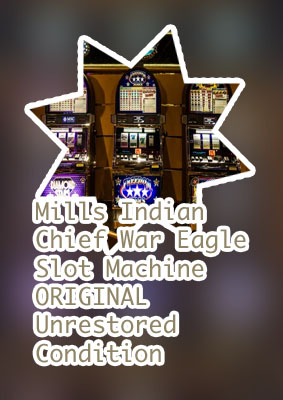 Mills war eagle slot machine for sale