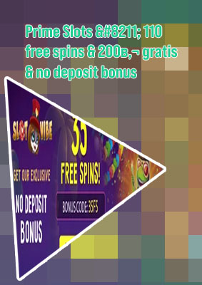 Primeslots 110 free spins